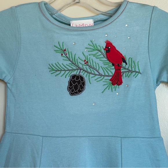 Sz2 Lemon Likes Lime Songs of Cardinals Dress - Picture 4 of 9